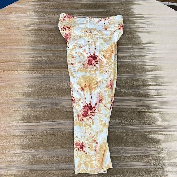 Ideology Womens Performance Printed Cropped Leggings-XS - Picture 3 of 9